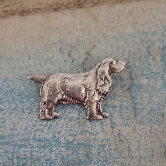 Charming Sterling Silver Dog brooch - Picture 1 of 4